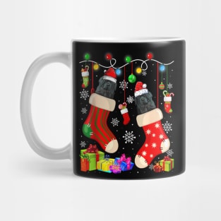 Funny Newfoundland - Christmas Socks Xmas - Dog Lover Mug